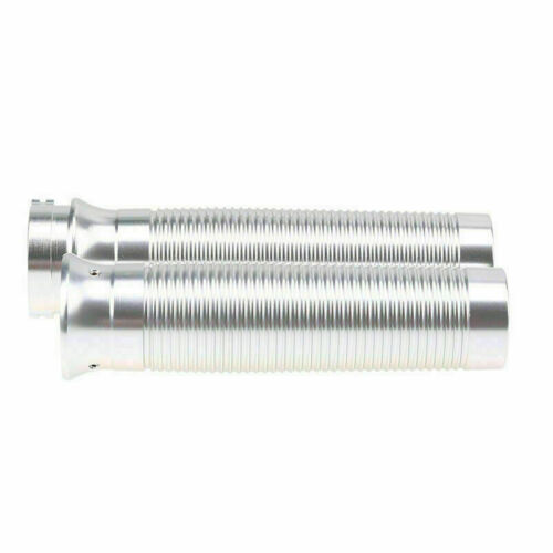 1" Motorcycle Chrome Handlebar Hand Grips For Harley Road King Softail Custom CL - Picture 7 of 9