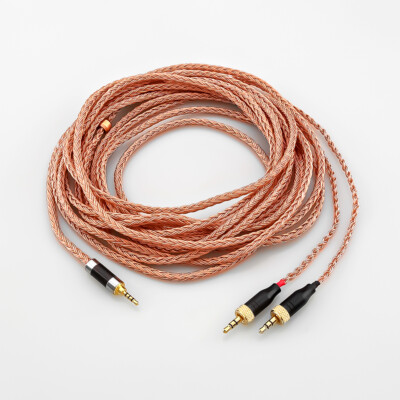 16 Core OCC Silver Plated Earphone Cable For Sony MDR-Z1R MDR-Z7 MDR-Z7M2