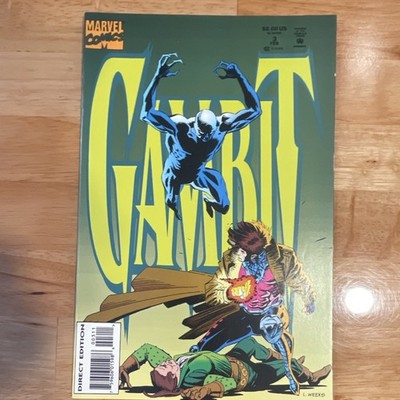 Marvel Comics Gambit #3 1993 The Benefactress Direct X-Men Lee Weeks