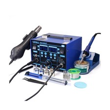 YIHUA 862BD SMD ESD Safe 2 in 1 Soldering Iron Hot Air Rework Station F /