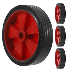 4Pcs Air Compressor Wheel Replacement - 5-Inch Industrial Shockproof Caster
