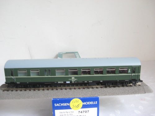 WM346/7/8* Sachsenmodelle H0 74707 Reko-Reisezugwagen m. Pack-abteil DR TOP OVP | Condition: Gebraucht