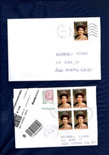 REGINA ELENA DI SAVOIA: LOTTO DI 4 LETTERE VIAGGIATE