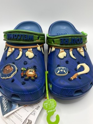 Crocs Adult Disney Moana Maui Classic Clogs NWT M5/W7