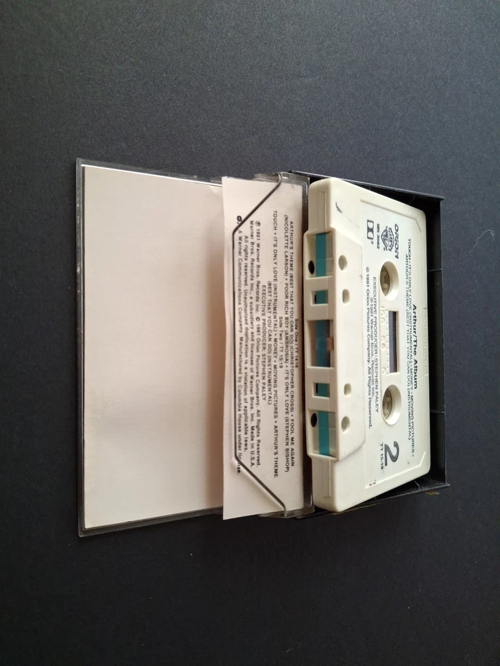 Arthur The Album Cassette Soundtrack (1981) Foto 3 de 4