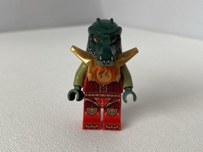 LEGO Chima Krokodil ''Cragger - Feuer Chi'' Minifigur / loc130