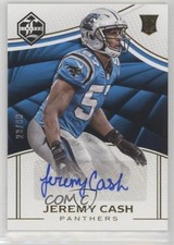 2016 Panini Limited Rookie Auto 23/99 Jeremy Cash #161 Auto 1k5