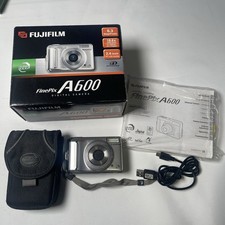 Fujifilm FinePix A600 6.3MP Digital Camera, Silver Tested