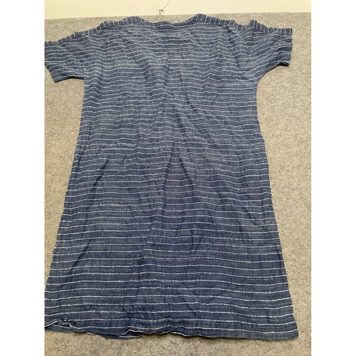Eileen Fisher Linen Dress Striped Organic Casual Short Sleeve XS - Picture 5 of 10
