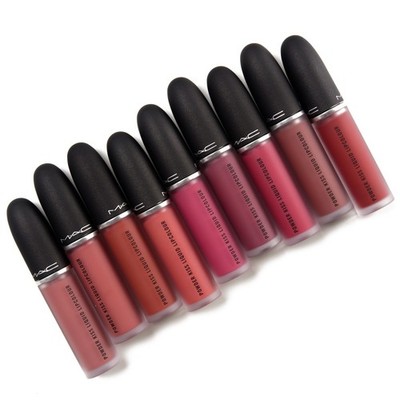MAC Powder Kiss Liquid Lipcolour choose color full size