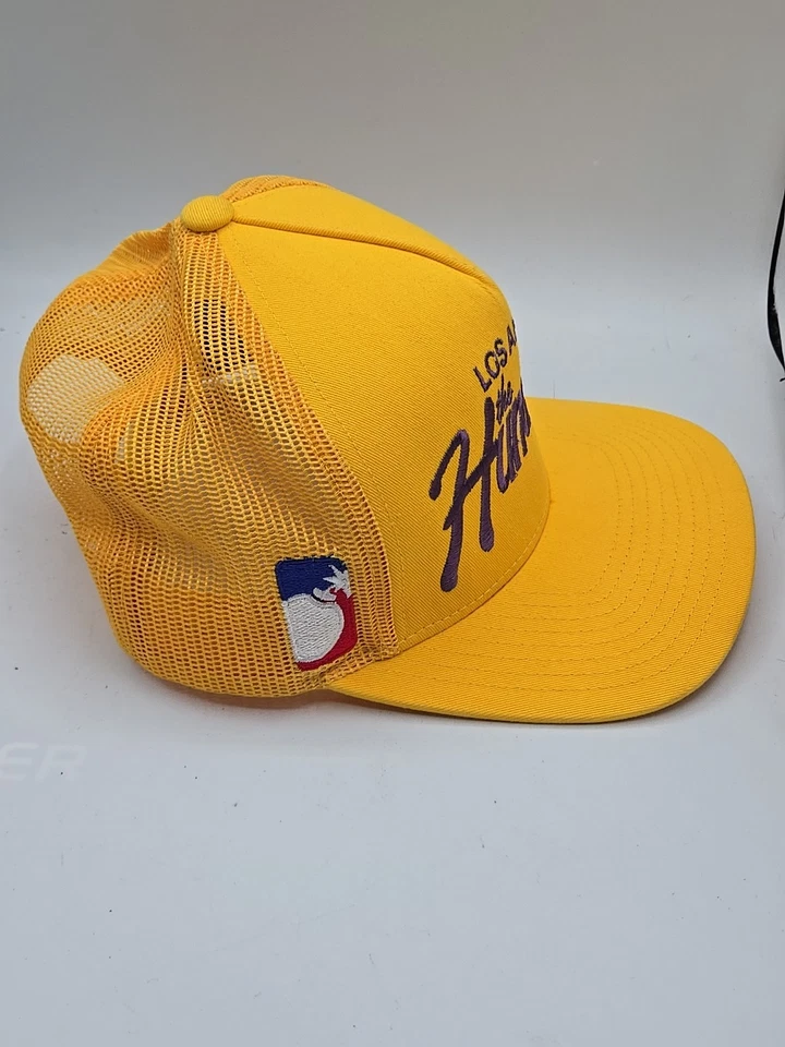The Hundreds Los Angeles Streetwear SnapBack Yellow Cap Embroidered Logo - Image 2 of 4
