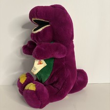 Dakin Barney  Friends Barney Dinosaur Plush 1992 - With Partial Original Tag