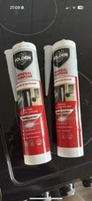 2 x Volden Translucent Clear Silicone Sealant 290ml