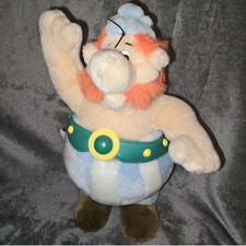 Vintage Asterix Obelix Plush Soft Toy 1994 Comic Cartoon Character Retro 90s