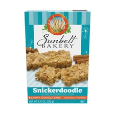 Sunbelt Bakery Snickerdoodle Chewy Granola Bars 8-1oz Bars Pack