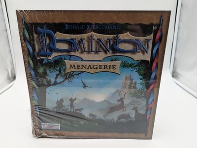 Menagerie Expansion Dominion Board Game - Complete