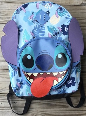 Very nice Lilo & Stitch Big Face Stitch 3D Backpack by Bioworld Disney