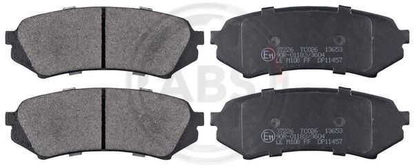 Fits A.B.S. 37226 Brake Pad Set, disc brake  ⭐UK Stock⭐