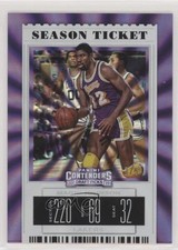 2019 Panini Contenders Draft Picks Season Fame Ticket 3/5 Magic Johnson HOF 7y2