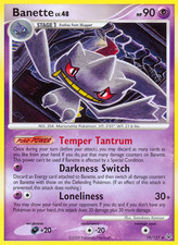 BANETTE 19/127 RARE PLATINUM POKEMON MP