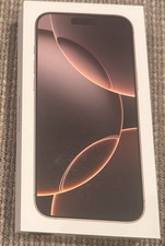 Original Apple iPhone 16 Pro Max Desert Titanium USED EMPTY BOX ONLY