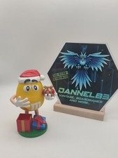 M&M Spender Weihnachtsmann gelb Figur 90er M Und M Top Zustand
