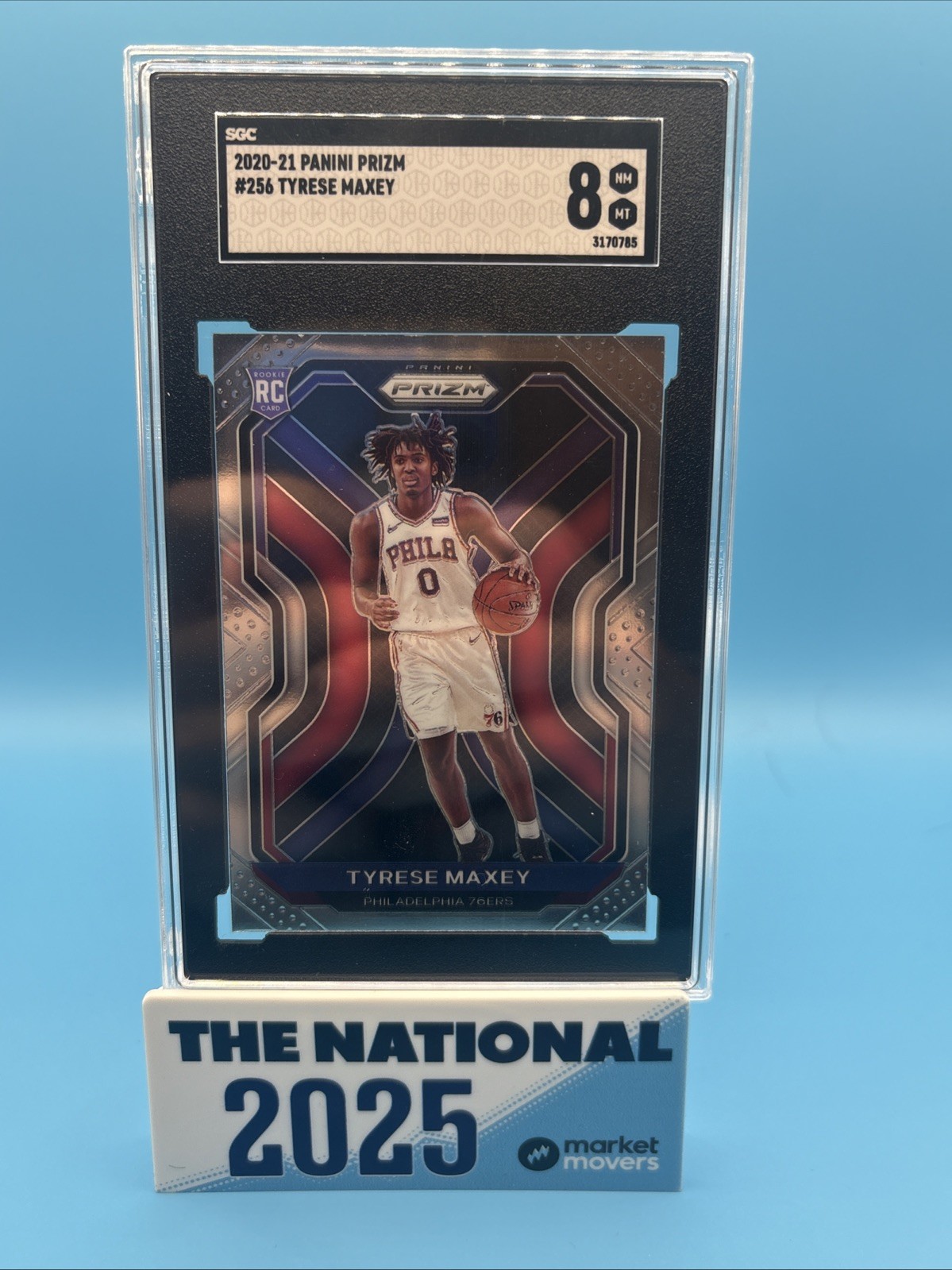 2020-21 Panini Prizm - Tyrese Maxey #256 (RC)