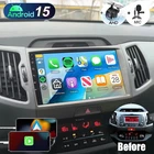 For KIA Sportage 3 2010-2016 Android 15 4+64GB Carplay Car Stereo Radio GPS Navi
