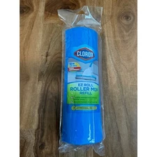 Clorox EZ Roller Mop Refill Antimicrobial for Hardwood Tile Vinyl- NEW