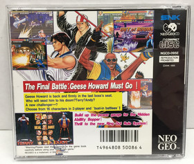 ENGLISH RELEASE - REAL BOUT Fatal Fury NEO GEO CD Complete CIB Manual SNK Neogeo