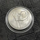 Poseidon Stackable Interlocking Coin 1 Troy Oz .999 Fine Silver Round