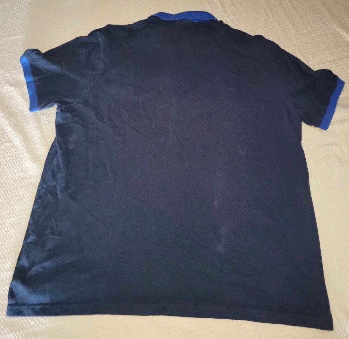 Vintage Lacoste Polo Shirt Mens Sz 9 4XL #27  embroidery Cotton Pique Golf thumbnail 2