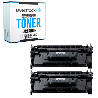 2X Replacement OSI 070H Black Printer Toner Cartridge for Canon i-SENSYS MF461dw