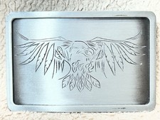 Belt Buckle - American Bald Eagle - Etched