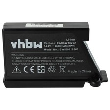 Batteria per LG Hom-Bot VR63475 VR6340LV VR63475LV VR63485LV VR63455LV 2600mAh 14,4V
