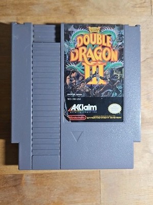 Double Dragon 3 Nintendo NES Video Game Cartridge AUTHENTIC
