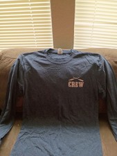 Trader Joe's Bluish Gray Unisex Crew T-shirt Size Medium