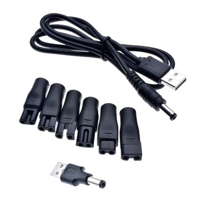 8Pcs/lot USB Adapter Cable Line Multifunctional 5.5x2.1mm Female Socket Coverter