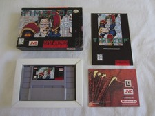Timecop (SNES) Super Nintendo CIB Complete + Poster Box 1995 Time Cop JVC RARE
