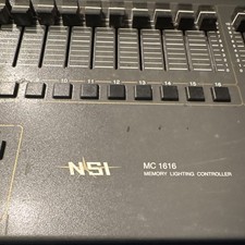 NSI MC 1616 Memory Lighting Controller 16 Channels DMX-512 Microplex MIDI Audio