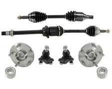 Axles Ball Joints Hubs Front Wheel Drive for Toyota Rav4 01-05