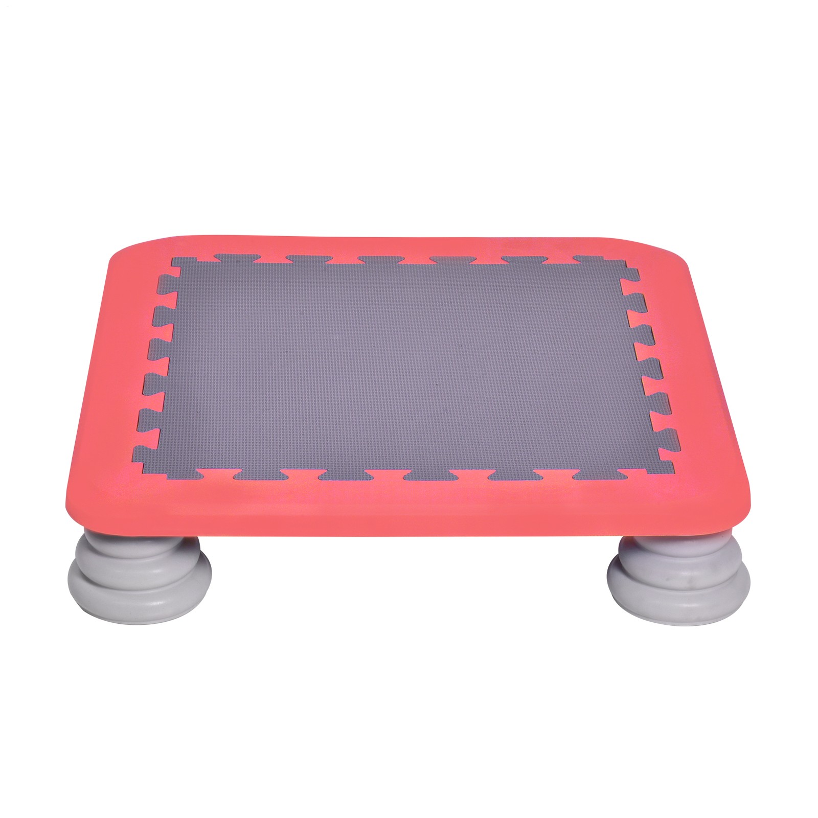 Kids Trampoline 26" Rebound Mini Bouncing Bed For Toddlers Sensory Training Toy