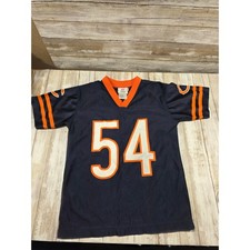 NFL Team Apparel Chicago Bears Brian Urlacher 54 Jersey Navy Blue Youth Small 8