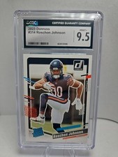2023 Panini Donruss - Rated Rookie Roschon Johnson #314 No Name (RC)