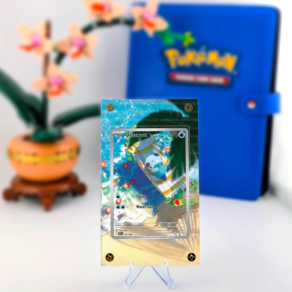 Oshawott 105/086 Pokemon Sv: White Flare Extended Art Case - Image 4 of 4