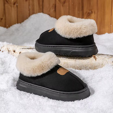 Winter Women'S Indoor Slippers Warm Thick Sole Soft Sole Comfortable Outdoor Non