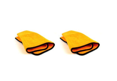 2x Liquid Elements Orange Baby Trockentuch 60x40cm 800gsm