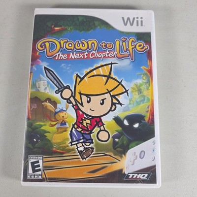 Drawn to Life The Next Chapter Nintendo Wii Video Game Tested Working