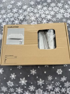 IKEA KARLSTAD Adjustable Furniture Legs 15cm White Plastic 4 Pack 101.189.14