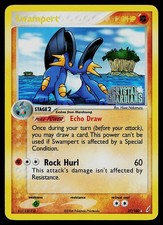 Pokemon Card - Swampert Crystal Guardians 27/100 Reverse Holo Rare Stamped on eBay